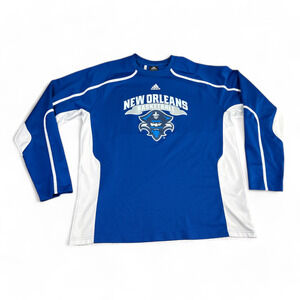 New Orleans Privateers Jersey Adult XXL 2XL Blue White Adidas Basketball Hockey